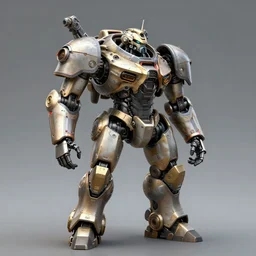 mechwarrior mech, futuristic, robotic, concept art, detailed