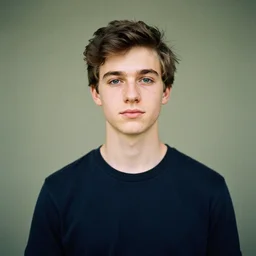 portrait photo still of real life teen beavis, 8 k, 8 5 mm, f. 1 4
