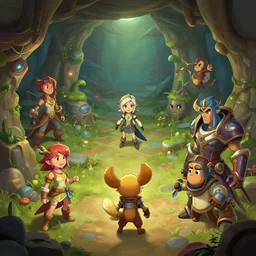 photo cartoon illustration comic manga painting of cave environement : 6 fantasy environement, digital painting, volumetric lighting by feng zhu, 3 d alejandro alvarez alena aenami artworks in 4 k beeple, by thomas kinkade hearstone league of legends dofus overwatch