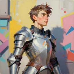 greg manchess portrait painting of partially armored misa amane as overwatch character, medium shot, asymmetrical, profile picture, organic painting, sunny day, matte painting, bold shapes, hard edges, street art, trending on artstation, by huang guangjian, gil elvgren, ruan jia, greg rutkowski, gaston bussiere