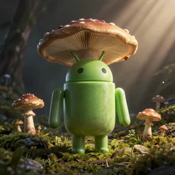 A paranoid android on mushrooms and not being so paranoid
