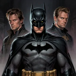 a detailed mystical digital portrait of batman, by james gurney, greg rutkowski, by craig mullins
