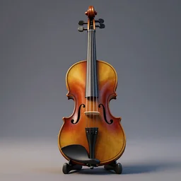 anthropomorphic violin, unreal engine
