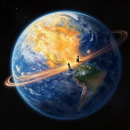 The planet Zeüs by Gustrirck Mitroll