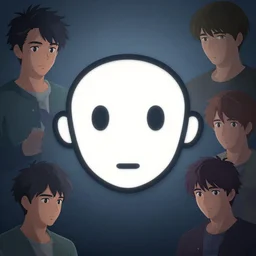 face icon stylized minimalist trigun, loftis, cory behance hd by jesper ejsing, by rhads, makoto shinkai and lois van baarle, ilya kuvshinov, rossdraws global illumination