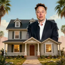 Elon Musk as Mr. House in Fallout New Vegas