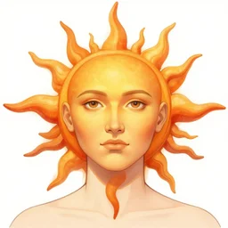 a self portrait of the ninety suns, in the style of the artist kelbv. com