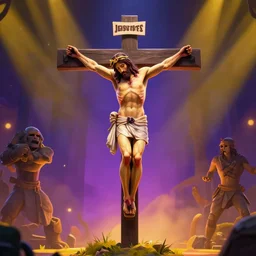 jesus christ crucifixion fortnite event