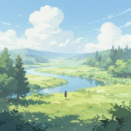 ethereal paradise with no humans, quiet and peaceful, extremely detailed, sharp focus, wide view, full body shot, smooth, digital illustration, by james jean, by rossdraws, frank franzzeta, mcbess, sakimichan, brosmin, danton fadeev, steve simpson