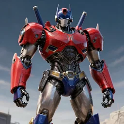 ( g 1 ) optimus from metal gear rising revengeance by greg rutkowski
