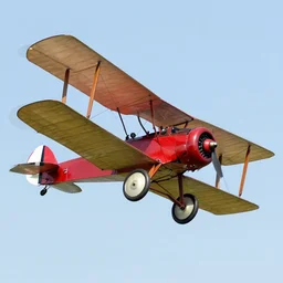 photo of a WW1 aerial dogfight, Red Baron, Sopwith Camel, biplanes, triplanes