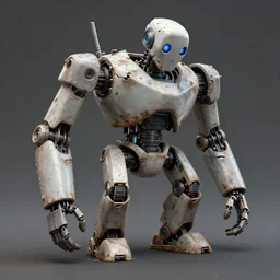 broken dirty robot decaying trending in artstation 4 k 8 k hd high detail smooth