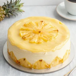 dslr food photograph of a pineapple cake, 8 5 mm f 1. 4