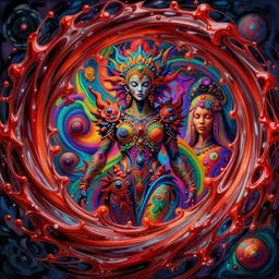 artgerm, hyper detailed ultra sharp, trending on artstation, vibrant aesthetic, bloodwave, colorful, psychedelic, greg rutkowski, ornate, intricate, digital painting, h. r. giger, concept art, smooth, sharp focus, illustration, 8 k, uma thurman
