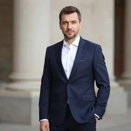 Kiril Despodov in a suit
