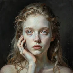 bright realistic anorexic todd solondz, diffuse lighting, fantasy, intricate, elegant, highly detailed, lifelike, photorealistic, digital painting, artstation, illustration, concept art, smooth, sharp focus, art by francis bacon