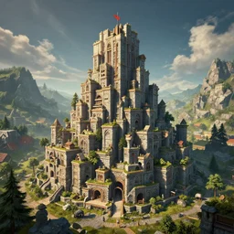crazy vallheim architecture screenshot