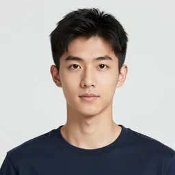 portrait of a young male american from united states, studio lighting, ultra high definition