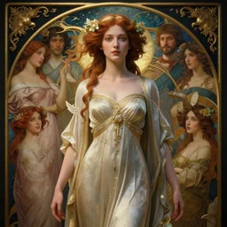 perfectly - centered photograph of a goddess, highly detailed, professional digital painting, unreal engine 5, photorealism, hd quality, 8 k resolution, cinema 4 d, 3 d, cinematic, art by artgerm and greg rutkowski and alphonse mucha and loish and wlop