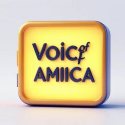 scene from the voice of america, shiny crisp finish, 3 d render, 8 k, insaneley detailed, fluorescent colors, nightlight