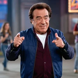 A still of Danny Devito in Back to the Future, 8k
