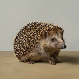 “ carl the hedgehog in the style of giorgio morandi ”