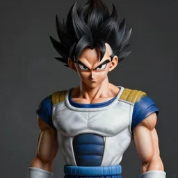 a beautiful professional painting of vegeta in 3 d by louis remy mignot, greg rutkowski, ilya repin, nice lighting, smooth tiny details, soft and clear shadows, low contrast, fashion photograhy, perfect