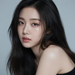 lee jin - eun by jakub rebelka, rule of thirds, seductive look, beautiful