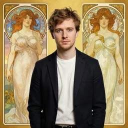 vitalik buterin, art by artgerm and greg rutkowski and alphonse mucha