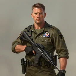 sergeant arch dornan artstation