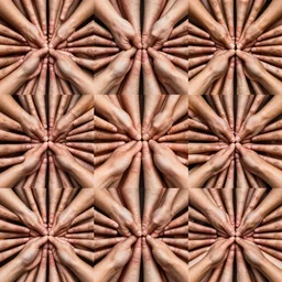 collage of thousands of hand photography, hand symmetry, highly detailed, photorealistic, digital art, wimmelbilder, 8 k