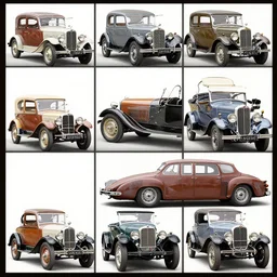 evolution of Renault cars from 1910 to 2010, 5 steps