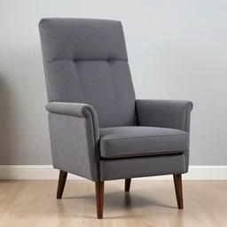 an armchair made for tall people