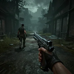 resident evil 4, first person view