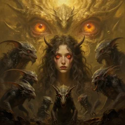 epic professional art of hungry eyes, ambient golden light, painted, mysterious, cinematic seaside terrifying animals scene, person, eerie, mythic, detailed, intricate, grand, leesha hannigan, wayne haag, reyna rochin, ignacio fernandez rios, mark ryden, van herpen, artstation, cgsociety, epic, stunning, gorgeous, wow wow detail