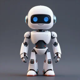 a mexican robot who is smiling, digital illustration, amazing detail, ray tracing, symmetric, 3 d model