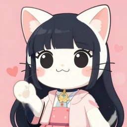 paul blart as a kawaii neko anime girl