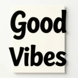 good vibes poster