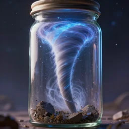 epic professional digital art of tornado in a glass jar, best on artstation, cgsociety, wlop, Behance, pixiv, astonishing, impressive, cosmic, outstanding epic, stunning, gorgeous, much detail, much wow, masterpiece