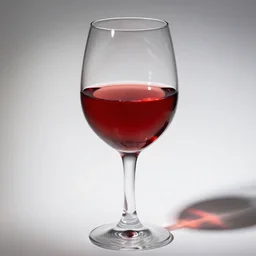 glass full of wine on a white background, sharp focus, vibrant colors, detailed, volumetric lighting,