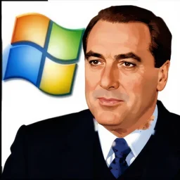 silvio berlusconi, windows xp clipart style