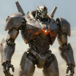 GIGANTIC ROBOT MACHINE, digital painting, artstation, concept art, Craig Mullins , Breathtaking, 8k resolution, extremely detailed, beautiful, establishing shot, artistic, hyperrealistic, octane render, cinematic lighting, dramatic lighting, masterpiece, light brazen, extremely detailed and beautiful face