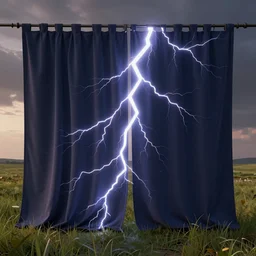 a curtain made of lightning in the middle of an open grassfield, trending on artstation, cgsociety, 8 k, cinematic, unreal engine, octane render, illustration digital painting, sharp focus, art by wlop and greg rutkowski, rule of thirds, golden ratio, ambient lighting