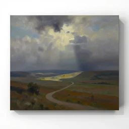 deep web scene, oil painting, ultradetailed