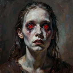 hyper realistic, insanity of the mind, schizophrenia, the human condition, inspired by silent hill, painted by keith thompson, caravaggio, masterpiece, artstation