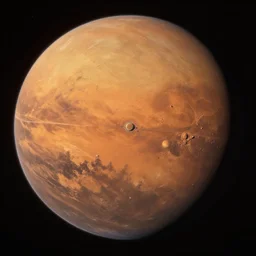 planet mars, high res, highly detailed, photographed