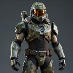 master chief in destiny 2, highly detailed, extremely high quality, hd, 4 k, 8 k, canon 3 0 0 mm, professional photographer, 4 0 mp, lifelike, top - rated, award winning, realistic, detailed lighting, detailed shadows, sharp, no blur, edited, corrected, trending
