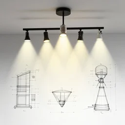 lighting design drawing, diagrams, realistic, 8 k,