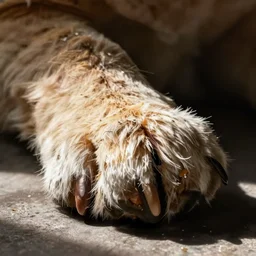 big thick chunky juicy paws,