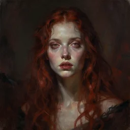 the place in hell where all beauty dies, concept art, highly detailed, cinematic lighting, digital art painting by greg rutkowski